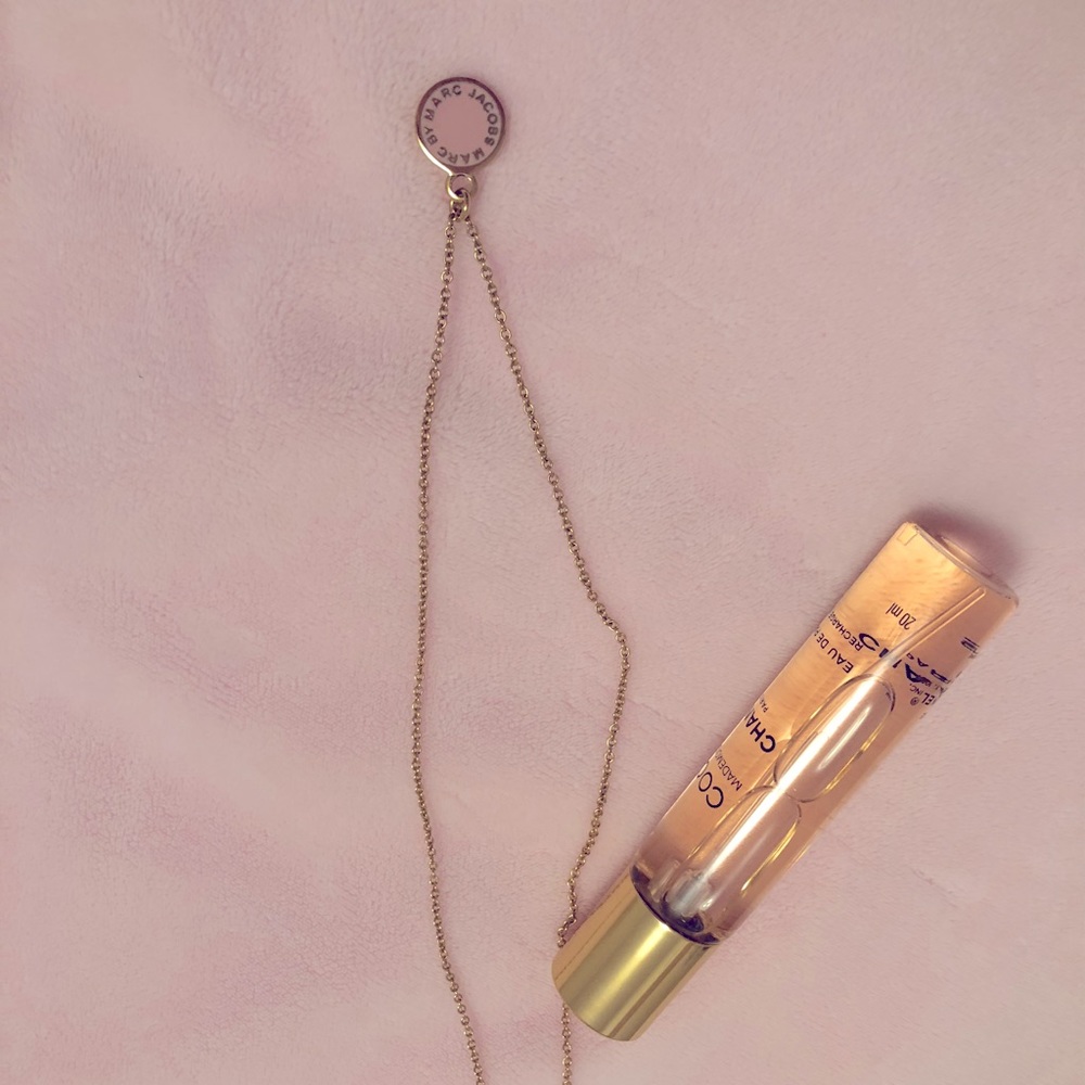 Marc Jacobs Gold Pendant Necklace